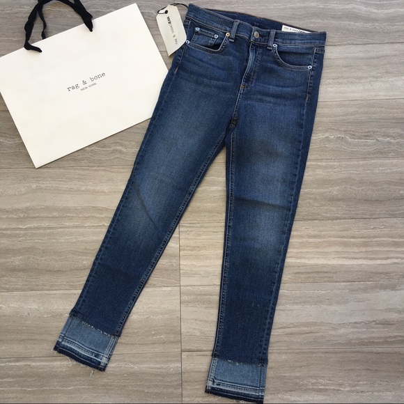 SOLD Rag & Bone Skinny Ankle Jeans! High rise - Picture 2 of 8